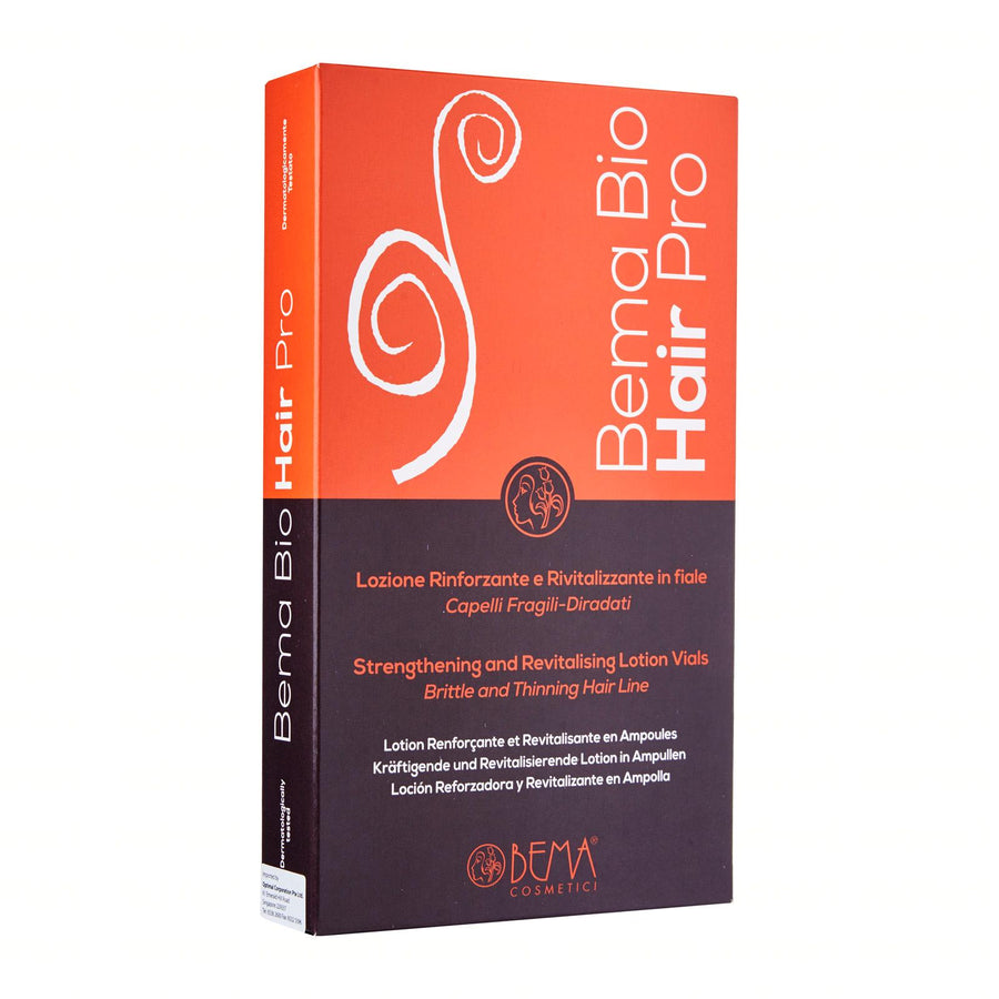 Bema Bio Hair Pro Strengthening & Revitalising Organic Lotion Vials - Aldha