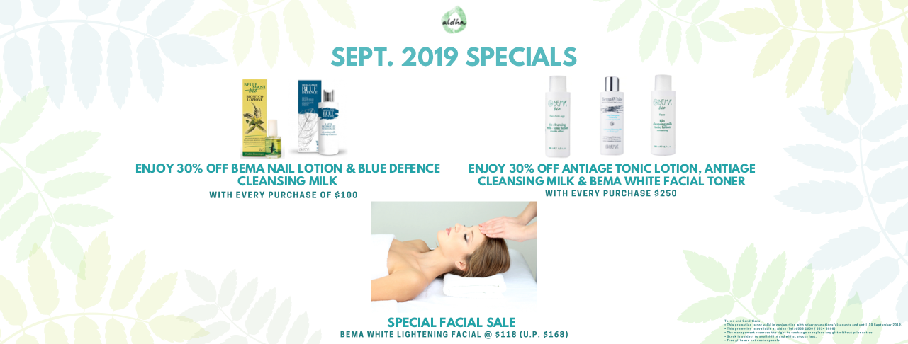 September Specials! 😍✨