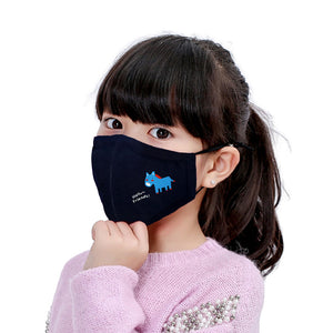 N95 KN95 Filter PM2.5 Childrens Face Mask Washable with Replaceable Anti-Pollution Activated Carbon Filter - Aldha
