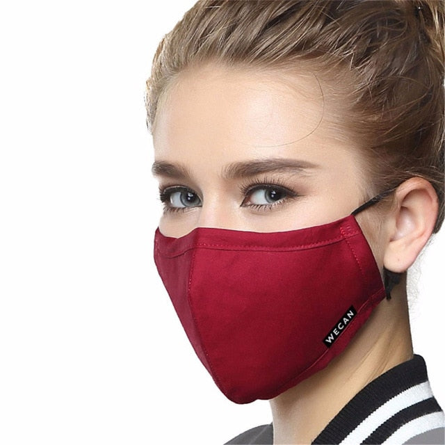 bue Hotel forstene K-Fashion WECAN Washable Reusable Face Mask with Replaceable Filter. A -  Aldha