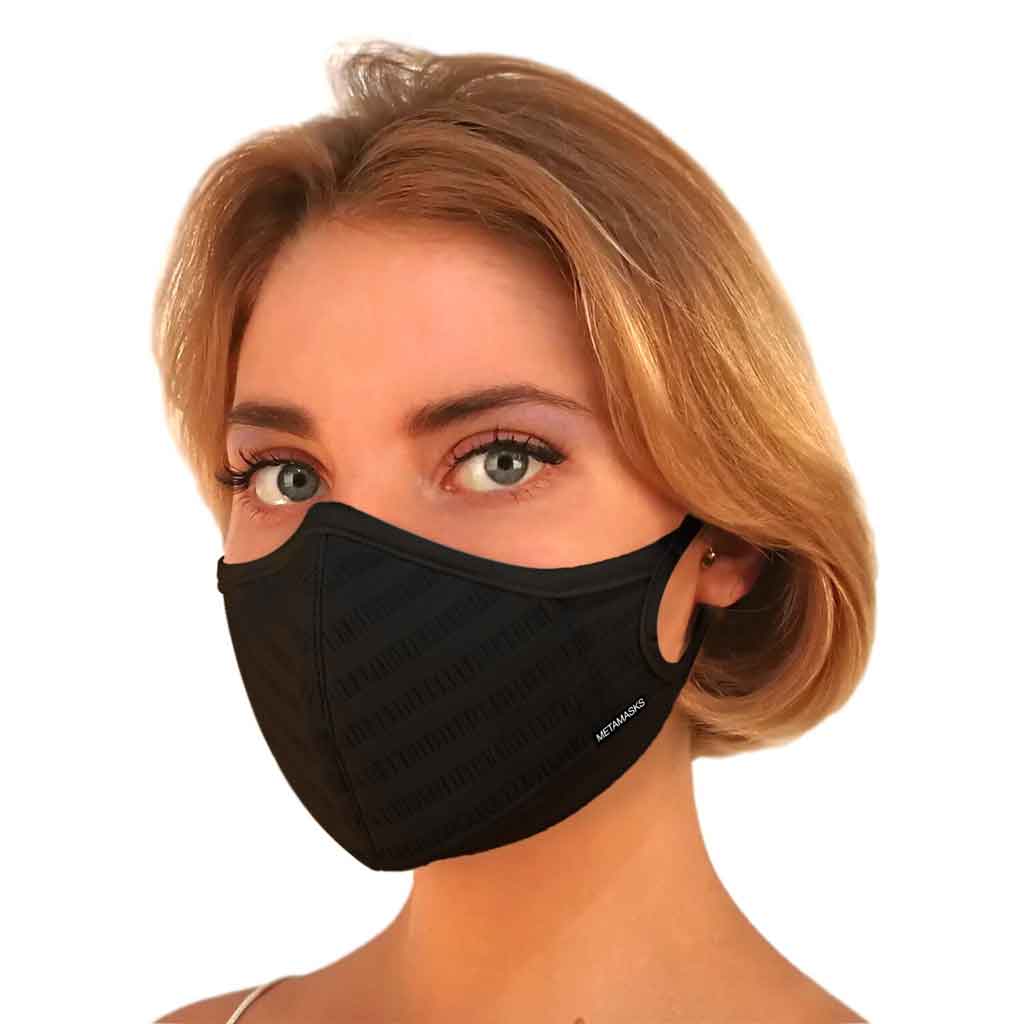 Milano Fashion N97 Face Mask with Embedded Filter. 99.99% protection at PM2.5 Microns • Organic bamboo - Aldha