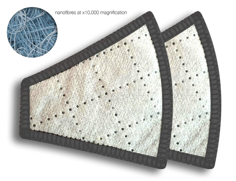 Activated Carbon N97 Nano-Filters - 99.99% protection at PM2.5 Microns - Aldha